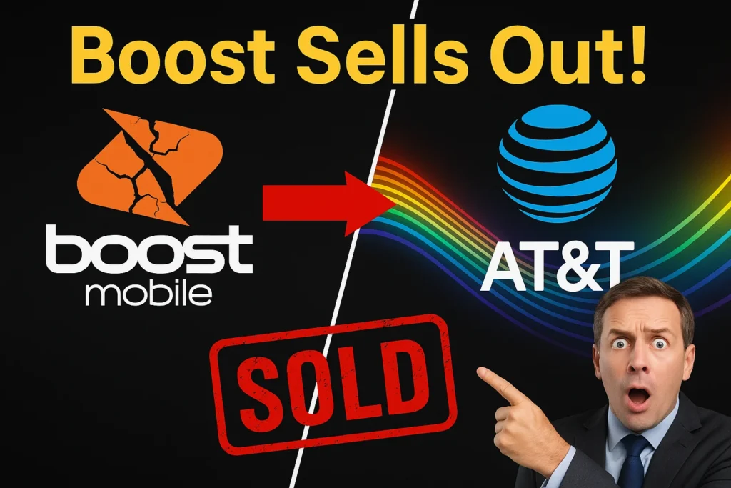 Boost Mobile Sells Spectrum to AT&T The End of Its Big Carrier Dreams
