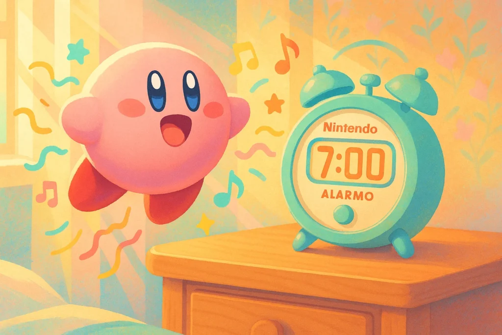 Kirby and the Forgotten Land Arrives on Nintendo Sound Clock Alarmo