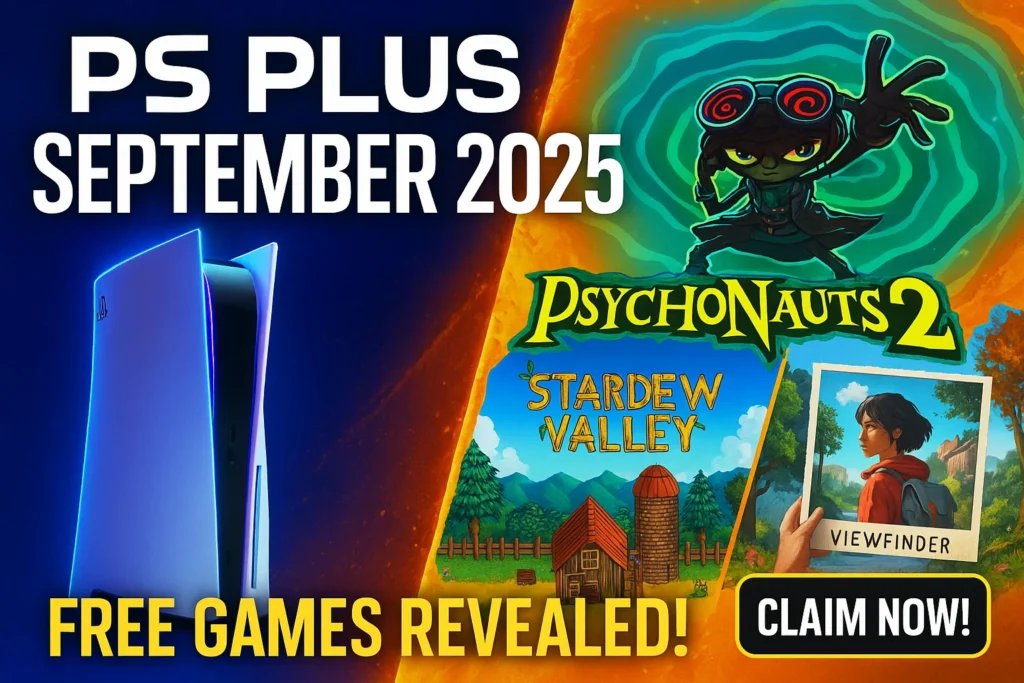 Sony's PS Plus September 2025 Games Revealed Now