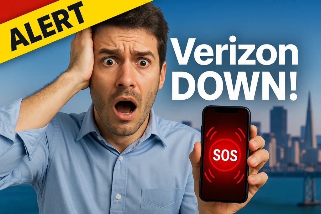 Verizon outage Bay Area