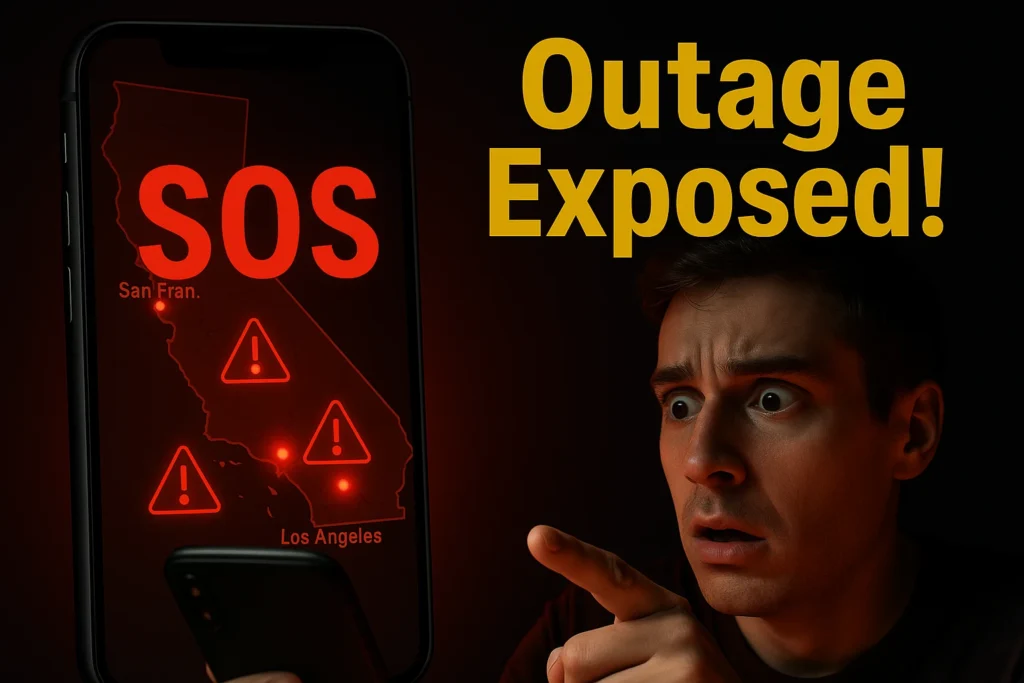Verizon outage California